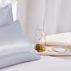 Image 1: Soft Satin Silk Pillowcase Pillow Cover for Hair and Skin