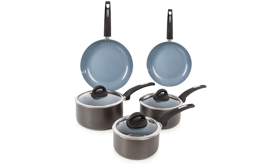 Image 2: Tower Ceramic-Coated Pan Set