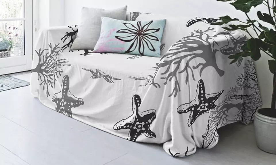 Telo copriletto, copridivano,100% cotone