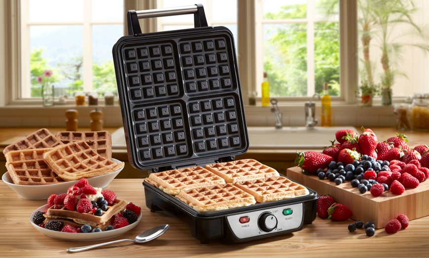 Image 1: Cooks Professional Waffle Maker