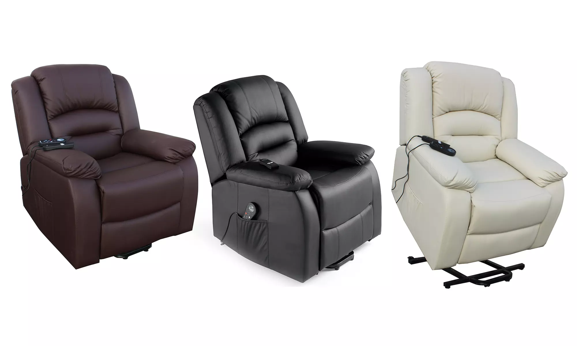 ECO-DE Massagesessel mit Heizung und optional Liftsystem inkl. Versand - Primary Image