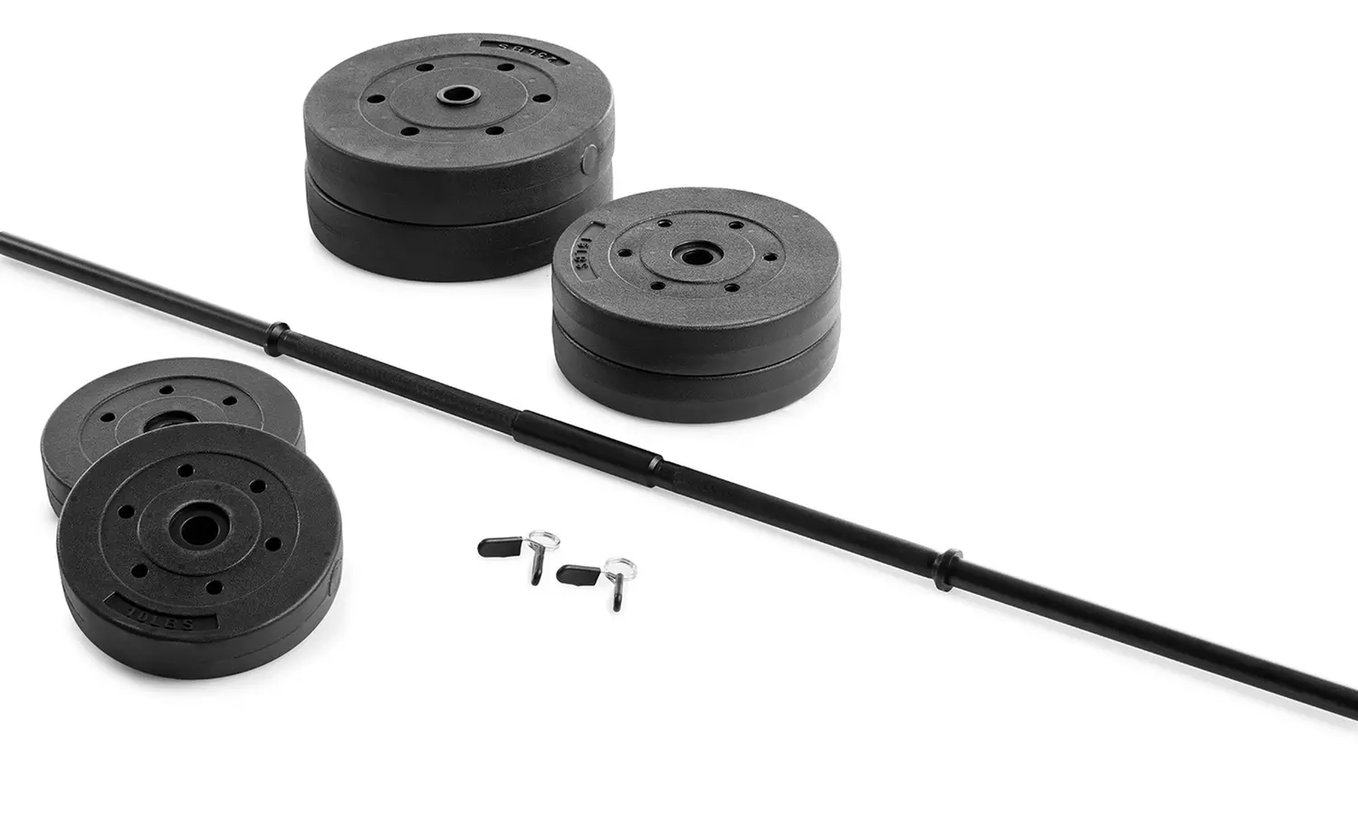 Weider 100Lb Vinyl Weight Set - Second Medium