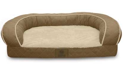 AKC Plush Orthopedic Quilted Pet Bed