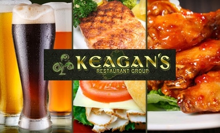 $14 for $30 Worth of Irish Cuisine and Pub Drinks at Keagan’s or Finn McCool's - Primary Image