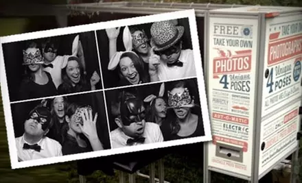 $595 for Four-Hour Photo-Booth-Rental Package from Magnolia Photo Booth Co. ($1,395 Value) - Primary Image