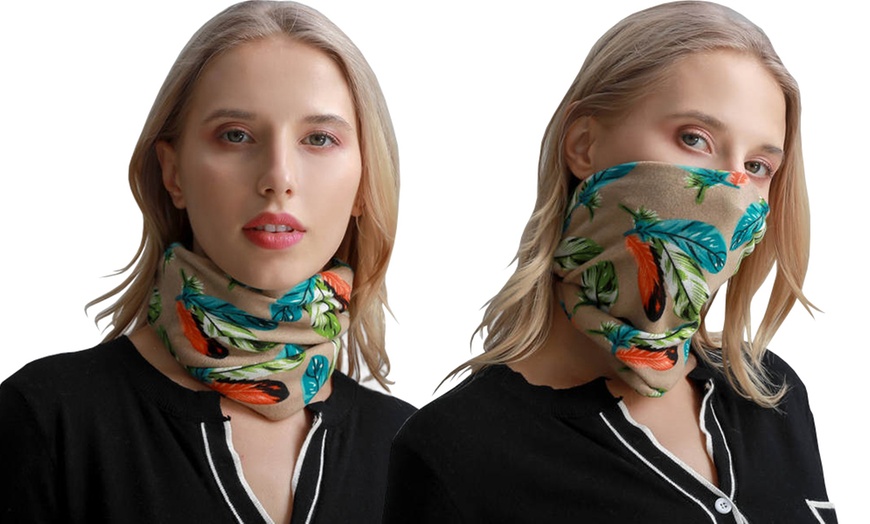 Image 2: Scarf Face Covering