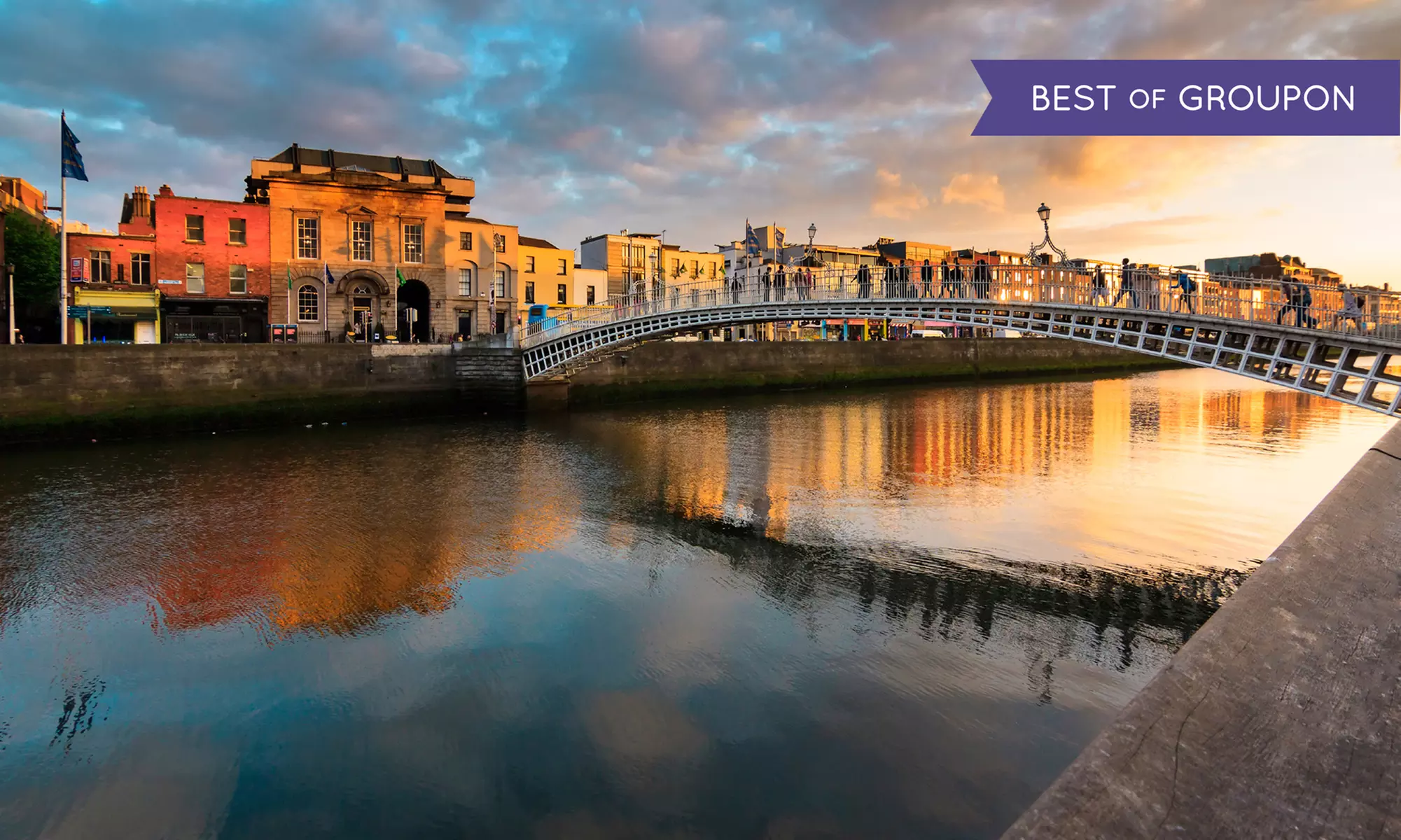 ✈ 9- or 11-Day Dublin, London & Paris w/ Air from Great Value Vacations. Price per Person Based on Double Occupancy. - Primary Image