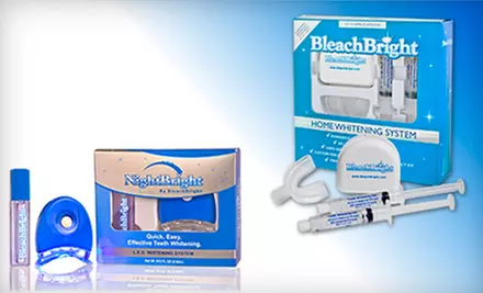 Teeth-Whitening System, Home Whitening System, or Refill Kit from BleachBright Canada - Primary Image