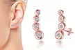 One or Two Pairs of Philip Jones Climber Earrings with Crystals from Swarovski® - Image 3