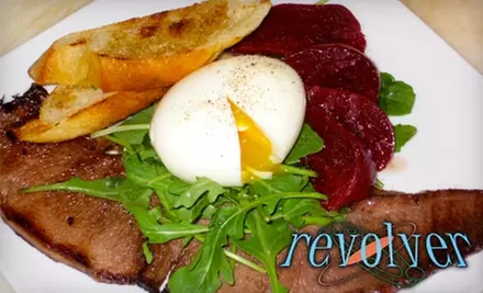 $30 for $60 Worth of Seasonal American Cuisine and Drinks at Revolver  - Primary Image