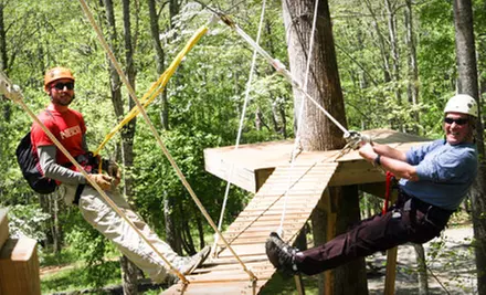 $79 for Zipline Tour for Two at Vance Toe River Lodge in Plumtree  - Primary Image
