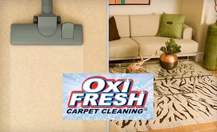 $59 for Two Rooms of Carpet Cleaning and Two Rooms of Protectant from Oxi Fresh ($118 Value) - Primary Image