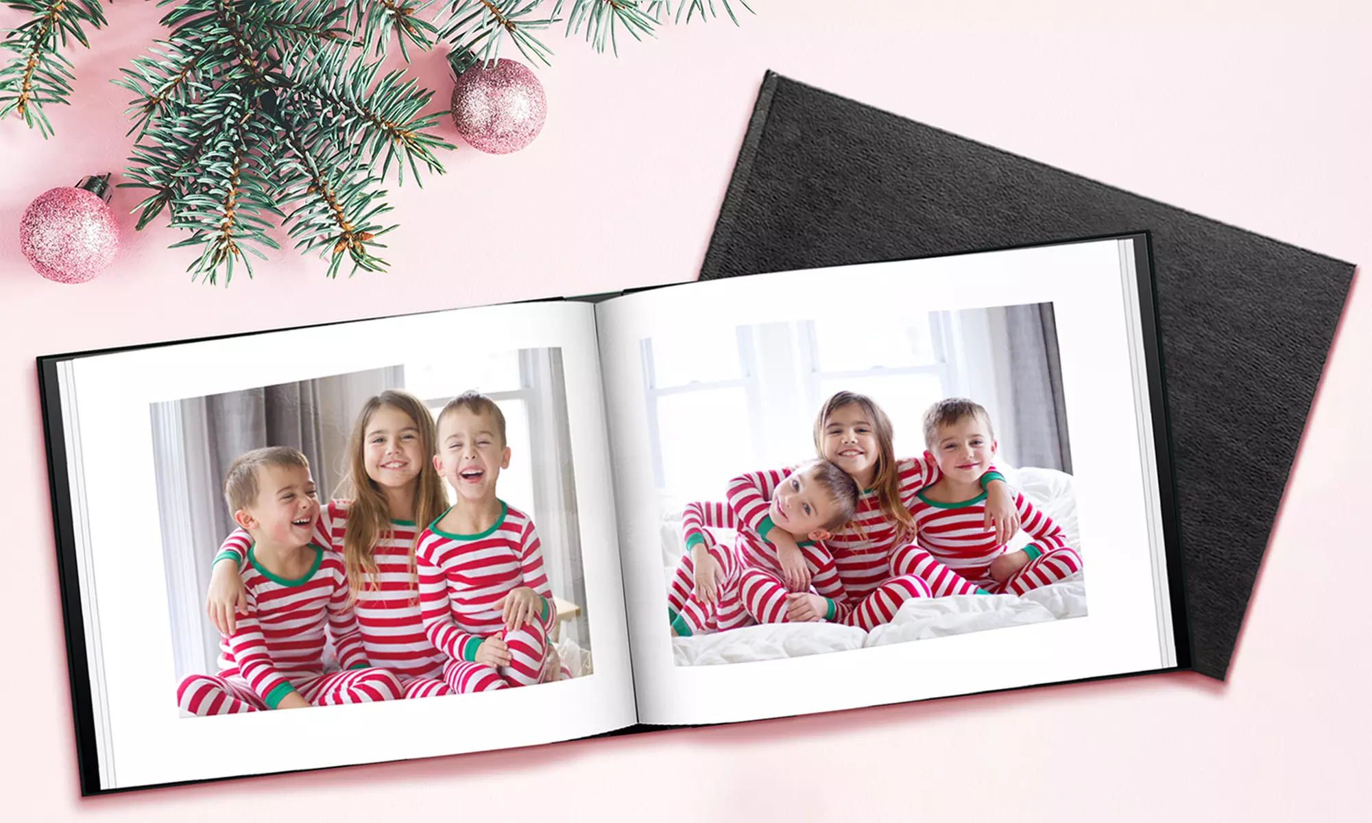 Livre photo en cuir personnalisable