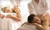 Spa Escape for One or Valentine's Spa Package for Two with Massages, Facials, and Foot Masks at Massage 49 (Half Off)