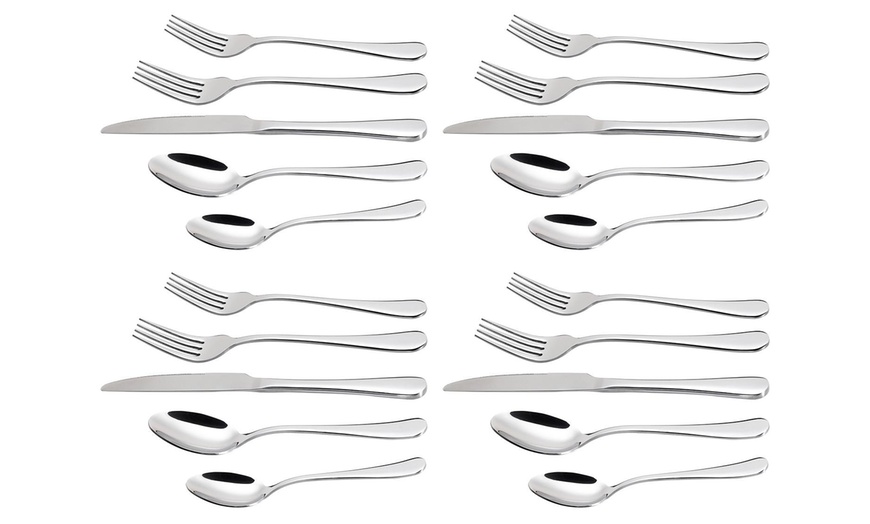 Image 11: 20- or 24-Piece Stainless Steel Cutlery Set