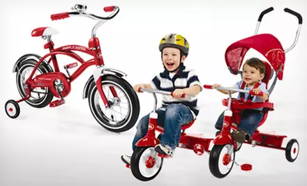 Radio Flyer Classic Red 12-Inch Cruiser Bike or 4-in-1 Grow-With-Me Trike (Up to 51% Off) Valid in Contiguous U.S. Only. - Primary Image