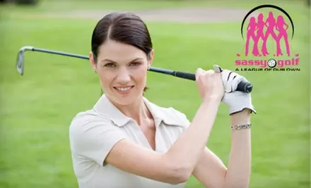 $129 for One-Year Membership, 45-Minute Golf Lesson, Dimension Z Wedge, and $10 Gift Card at Sassy Golf ($398 Value) - Primary Image