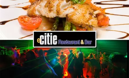 $10 for $20 Worth of Food & Drinks at eCITIE Restaurant & Bar - Primary Image