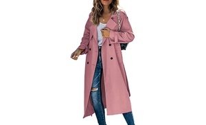 Women's Belted Trench Coat