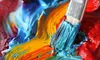 $15 for an Evening Adult Art Class at Canvas & Conversation ($30 Value)