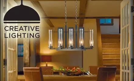 $25 for $75 Towards Lighting Fixtures, Lamps, Mirrors, Fans, and More at Creative Lighting - Primary Image
