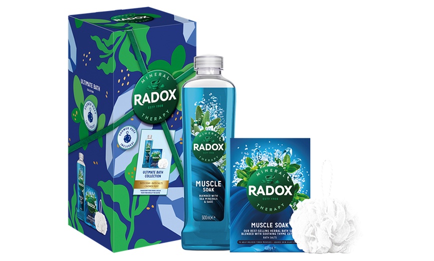 Image 1: Up to Four Packs of Radox Ultimate Bath Collection Gift Sets for Her