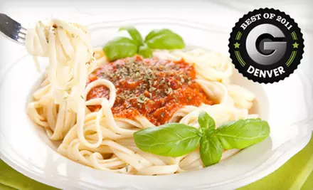 $15 for $30 Worth of Italian Fare for Dinner at The Bent Noodle in Aurora - Primary Image