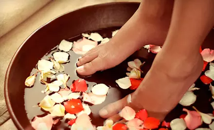 Ionic Foot-Detox Treatment with Optional Homeopathic Foot Soak at OmSho Crysalis (Up to 53% Off) - Primary Image
