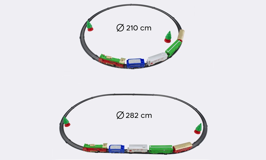 Image 4: Train électrique de noël