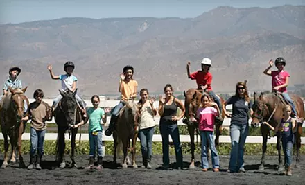Horse-Riding Lessons or Equestrian Birthday Party at El Camino Ranch - Primary Image