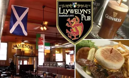$15 for $35 Worth of Pub Fare at Llywelyn's - Primary Image