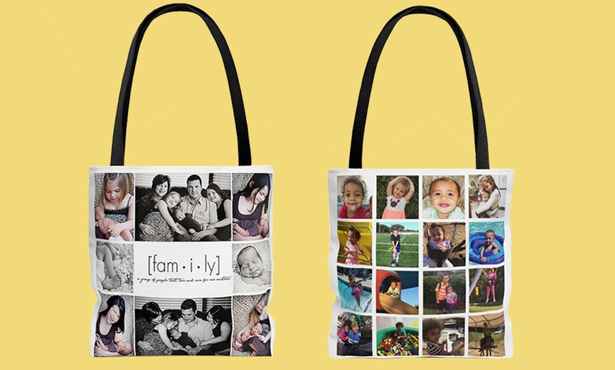 Image 2: Foto-Collage-Tasche