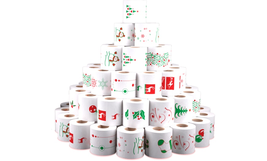 Image 16: Christmas Toilet Paper Three-Ply