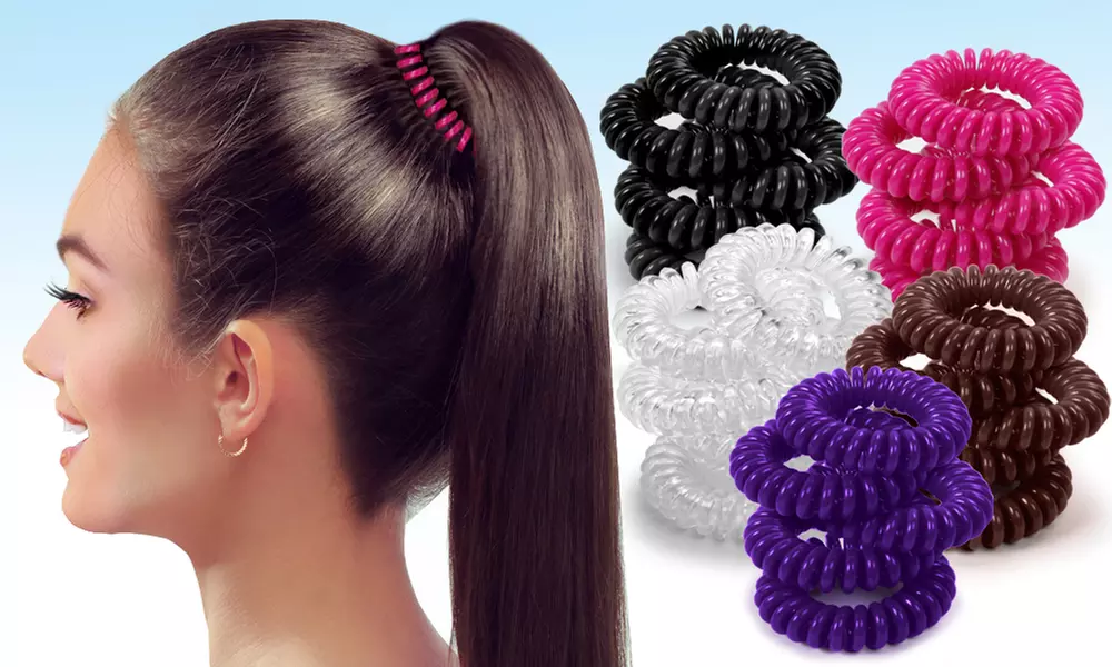 Spiral Hair Bobbles 5-Pack - Primary Image
