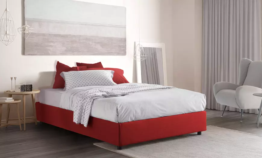 Image 17: Lit double "Silvia" avec matelas en option
