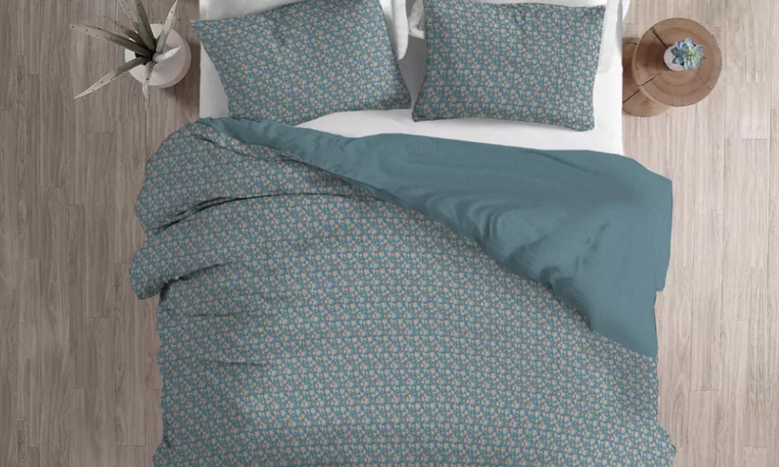 Copripiumini invernali linea 3027 fantasie pois, fiorate