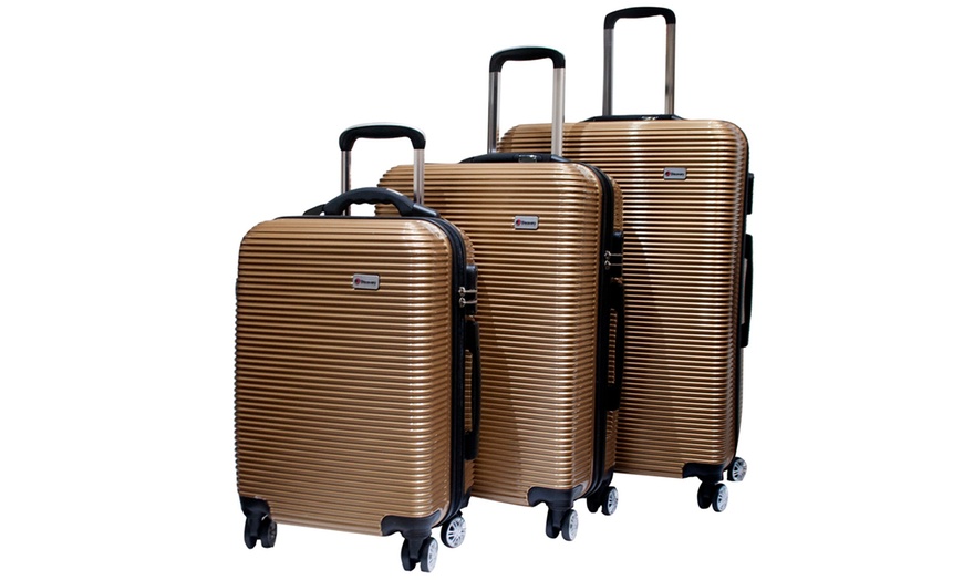 Image 19: Hard Cover Luggage Set 