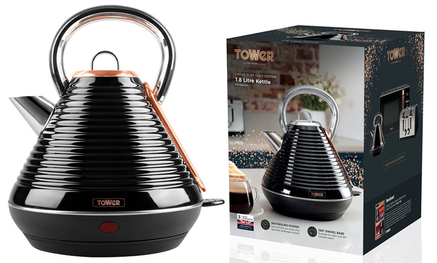 Image 2: Tower Kettle and Toaster Set