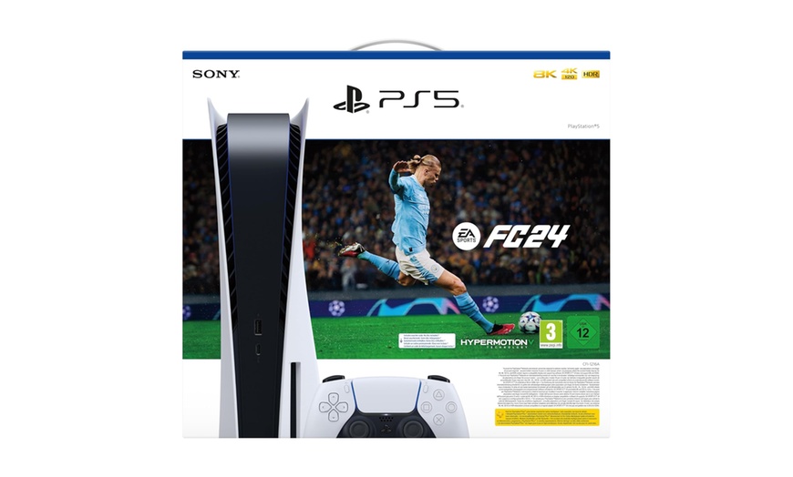 Image 2: Nieuwe PlayStation 5 Console Standard + FC24 (Voucher)