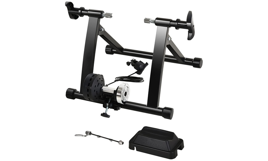 Image 26: HomCom Bike Trainer