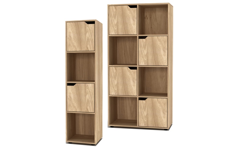 Image 10: Cube Bookcase with Door