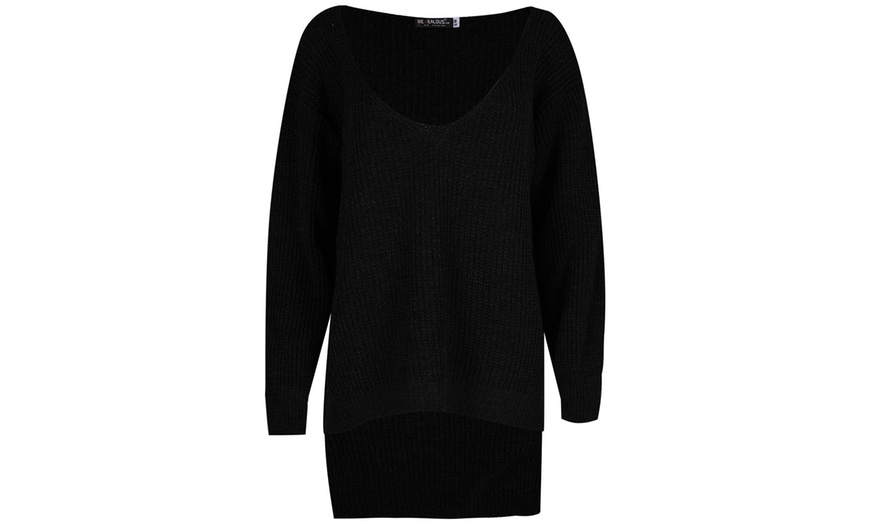 Image 2: Women's Chunky Oversized Jumper