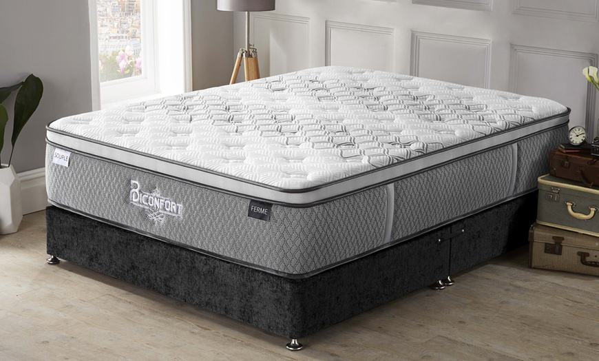 Image 1: Matelas Biconfort 2 zones de confort (souple et ferme) de Sampur
