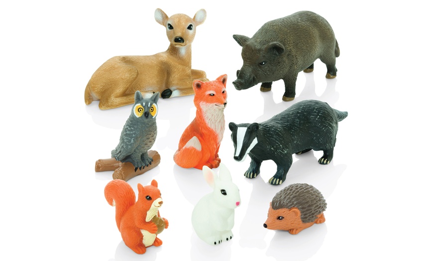 Image 4: Learning Minds Set of Eight Forest Animal Figures