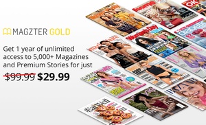 12 Months Unlimited Online Magazines