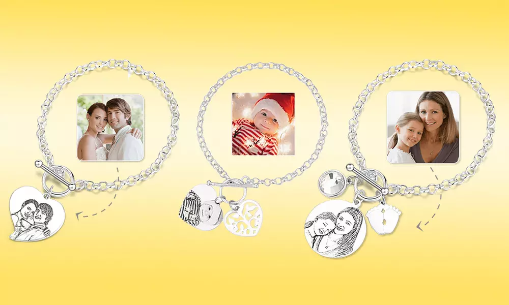 Armband mit Namen oder Fotogravur