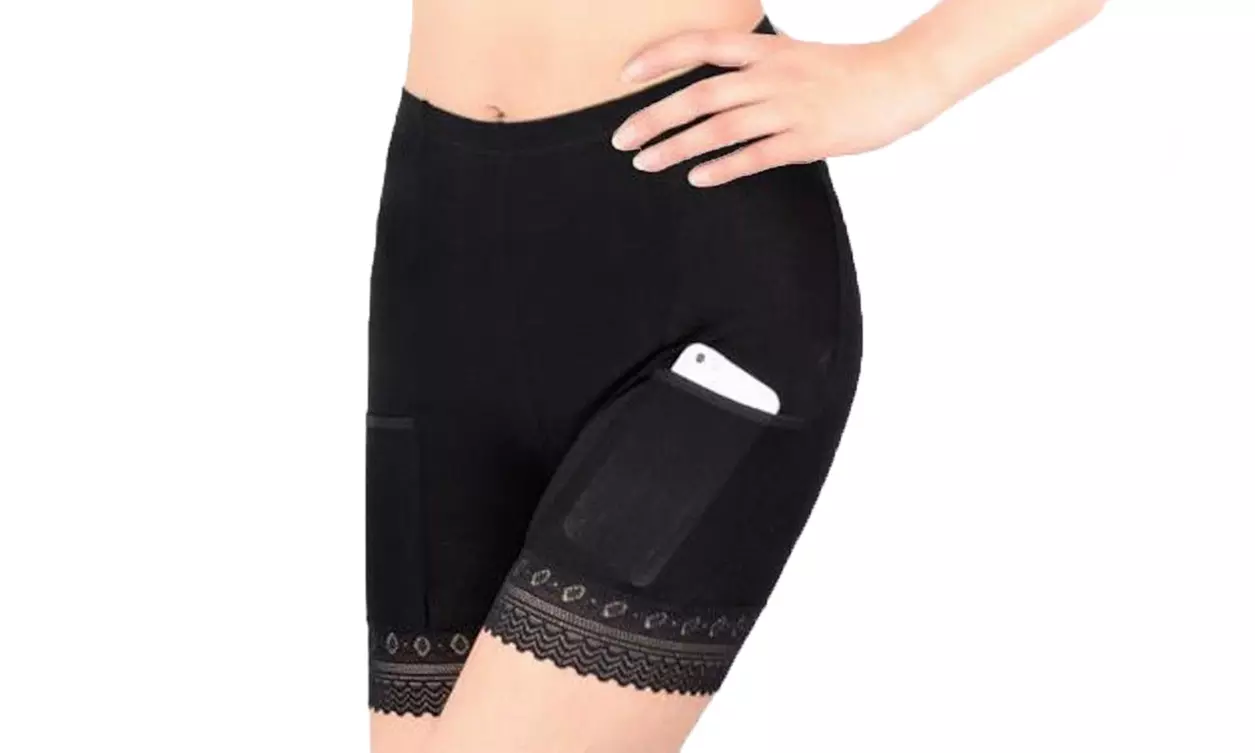 Lot de 2 panties anti-frottement avec poche - Second Medium