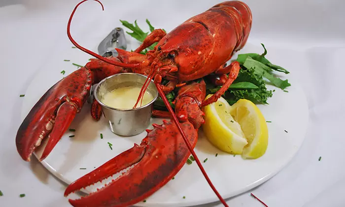 Steaks, Seafood, and Other American Cuisine at Amrheins (Up to 50% Off). Two Options Available. - Primary Image