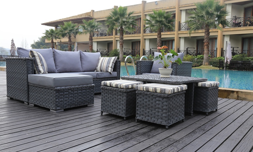 Image 5: Monaco Rattan Sets, Three Colours
