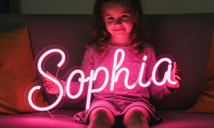 Two Custom Neon Signs - Justyling